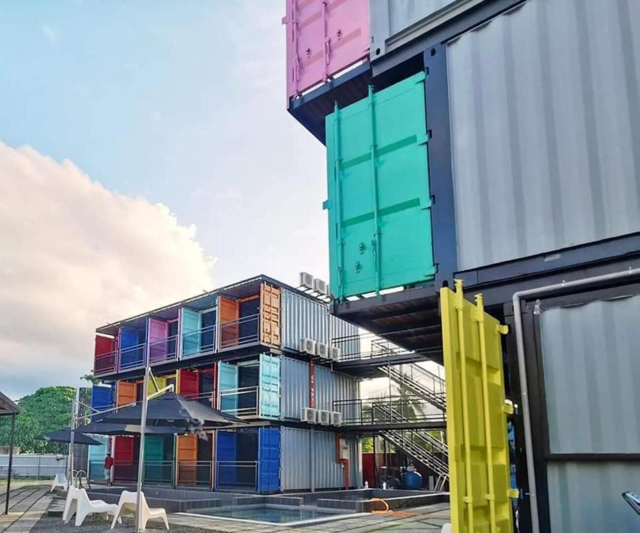 Boxinn The Kontena Home Semporna Kültér fotó