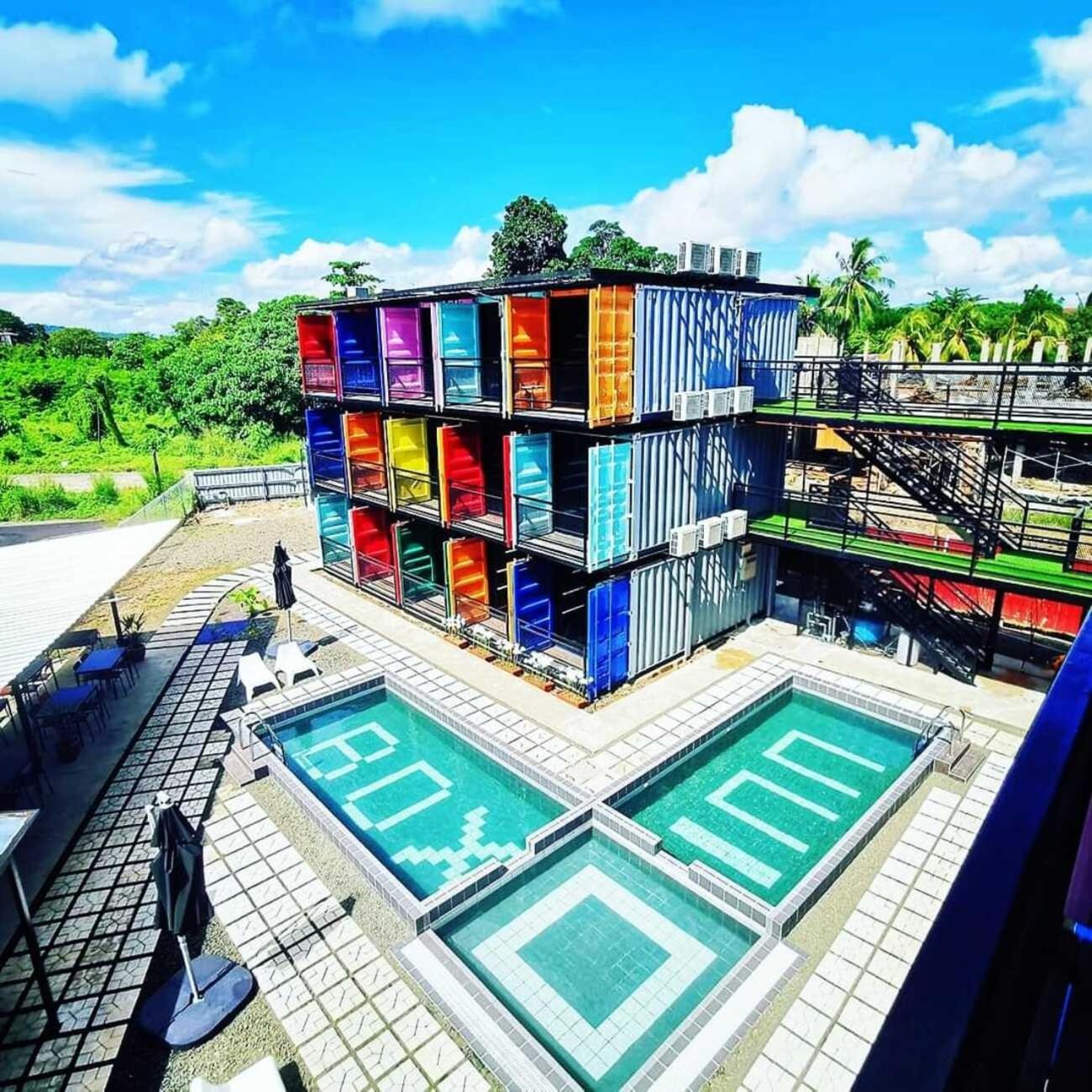 Boxinn The Kontena Home Semporna Kültér fotó